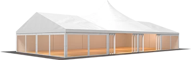 PARTY TENT HOLIDAY UNO 10m -  15m