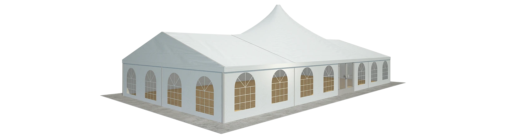 PARTY TENT HOLIDAY UNO 10m -  15m