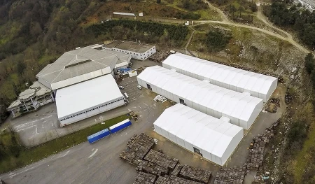 Fabrika Kapasite Artışı İçin Yeni Bina Yerine Modüler Kapalı Alan Kullanımı